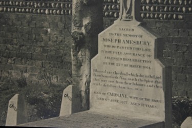 early photo of grave at Hove, Sussex (20)