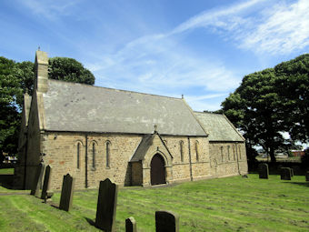 St Mary the Virgin Church burial ground, Cockfield, Durham, England ...